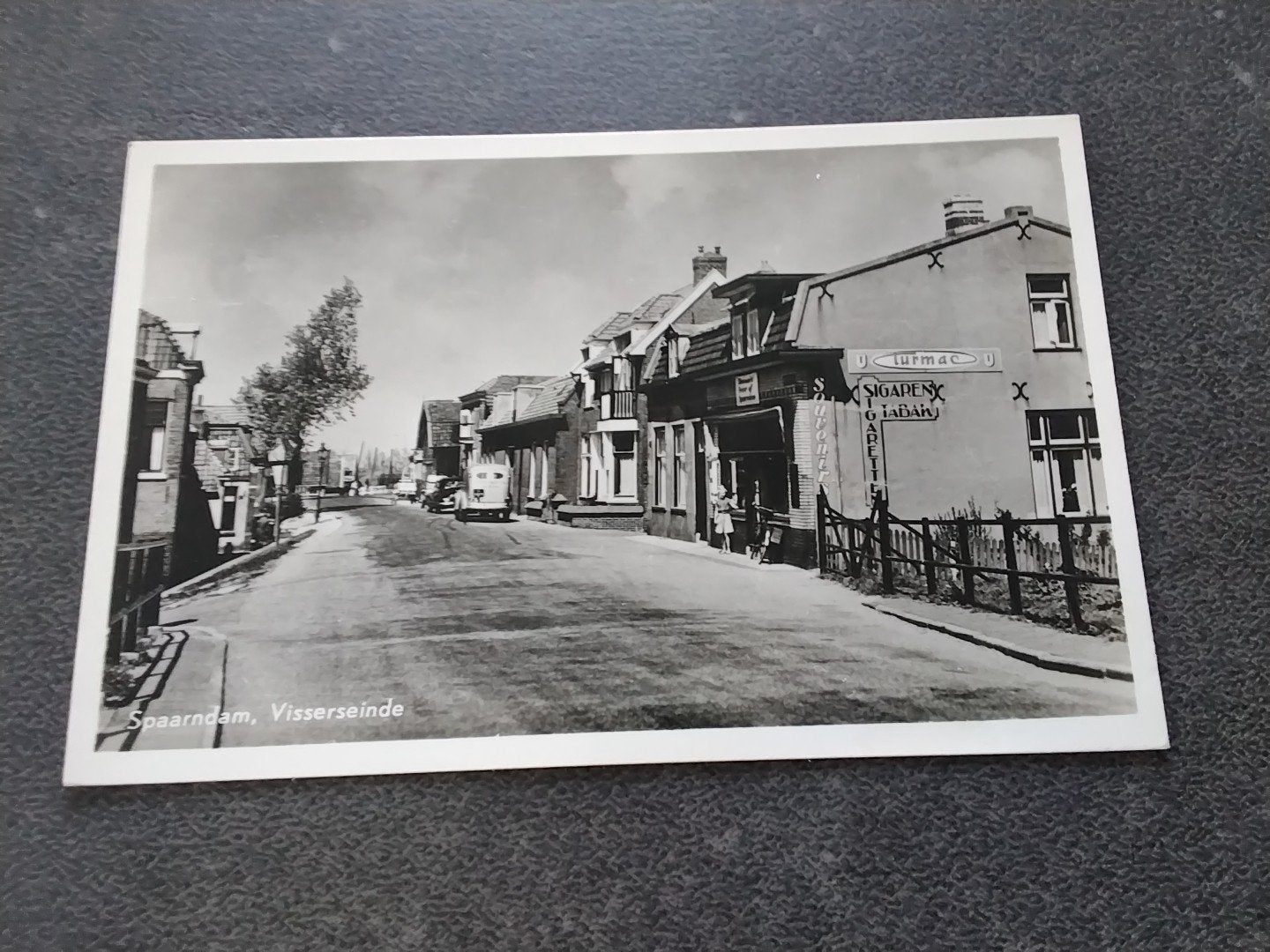 Spaarndam Visserseinde 1960, Ophalen of Verzenden, 1940 tot 1960, Ongelopen, Noord-Holland