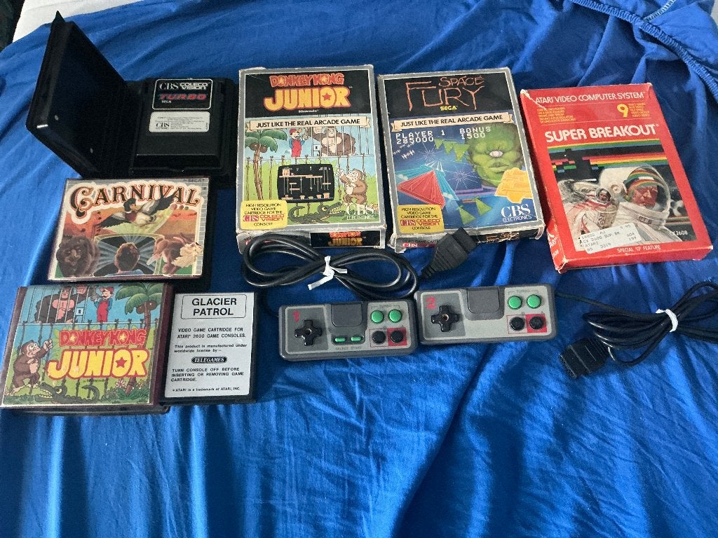 Geteste Retro Games Kavel: ColecoVision & Atari 2600, Gebruikt, 1 speler, Ophalen of Verzenden, Atari 2600