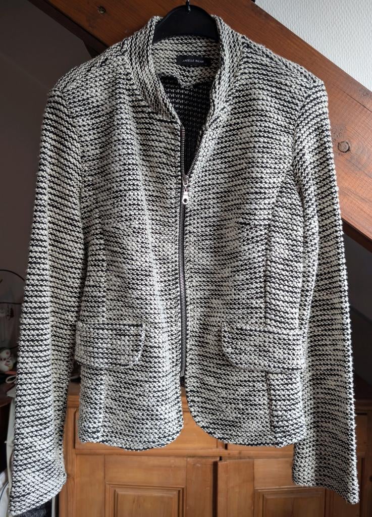 Angelle Milan Jasje/Vestje - Grijs - Maat M, Maat 38/40 (M), Angelle Milan, Ophalen of Verzenden, Zo goed als nieuw
