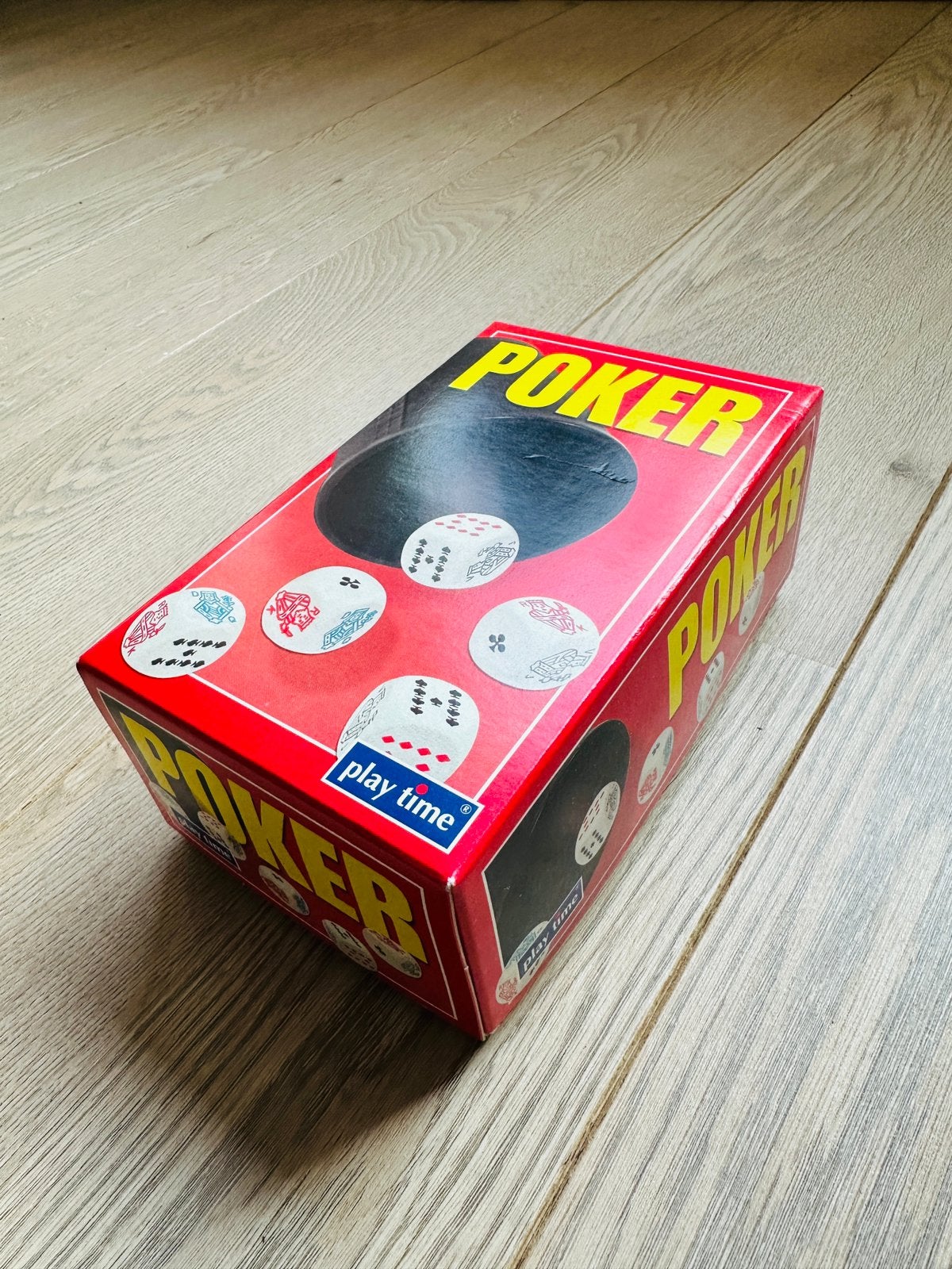 Poker spel met dobbelstenen, Een of twee spelers, Ophalen of Verzenden, Nieuw