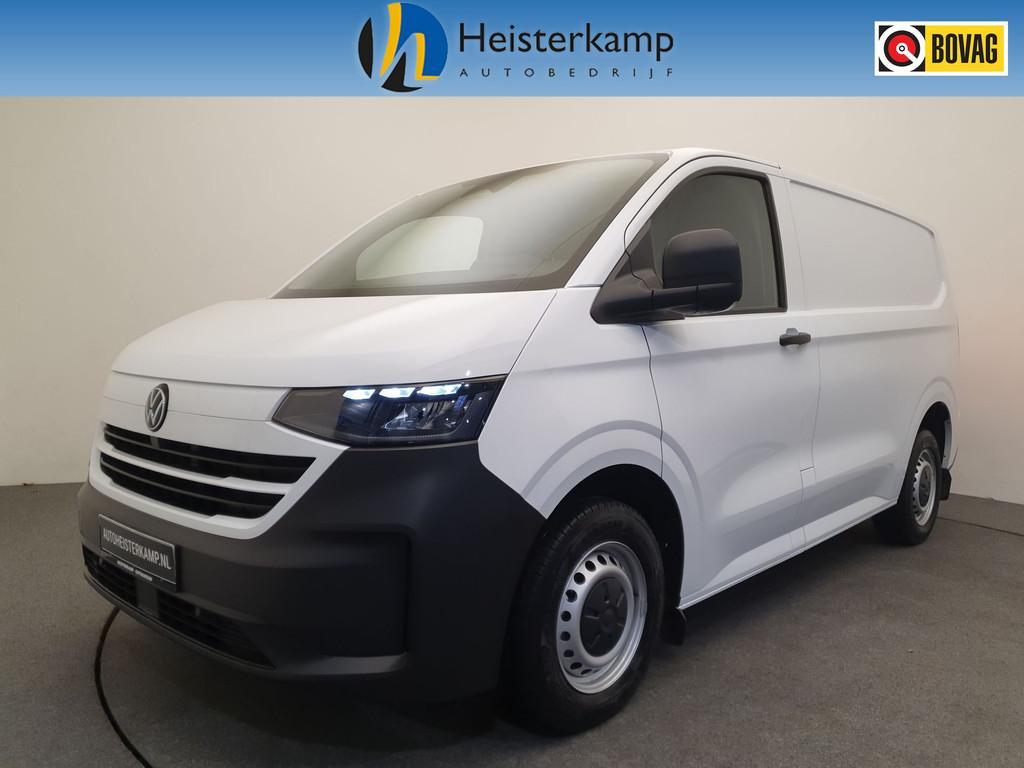 Volkswagen E-Transporter 64 kWh Camera, App connect, Climatr, Auto's, Bestelauto's, Automaat, 12 maanden, Zwart, Nieuw