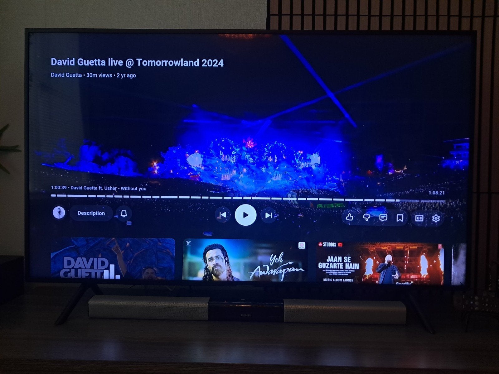 Samsung 55 inch 4K UHD Smart TV (UE55RU7172), Ophalen, LED, 50 Hz, Zo goed als nieuw