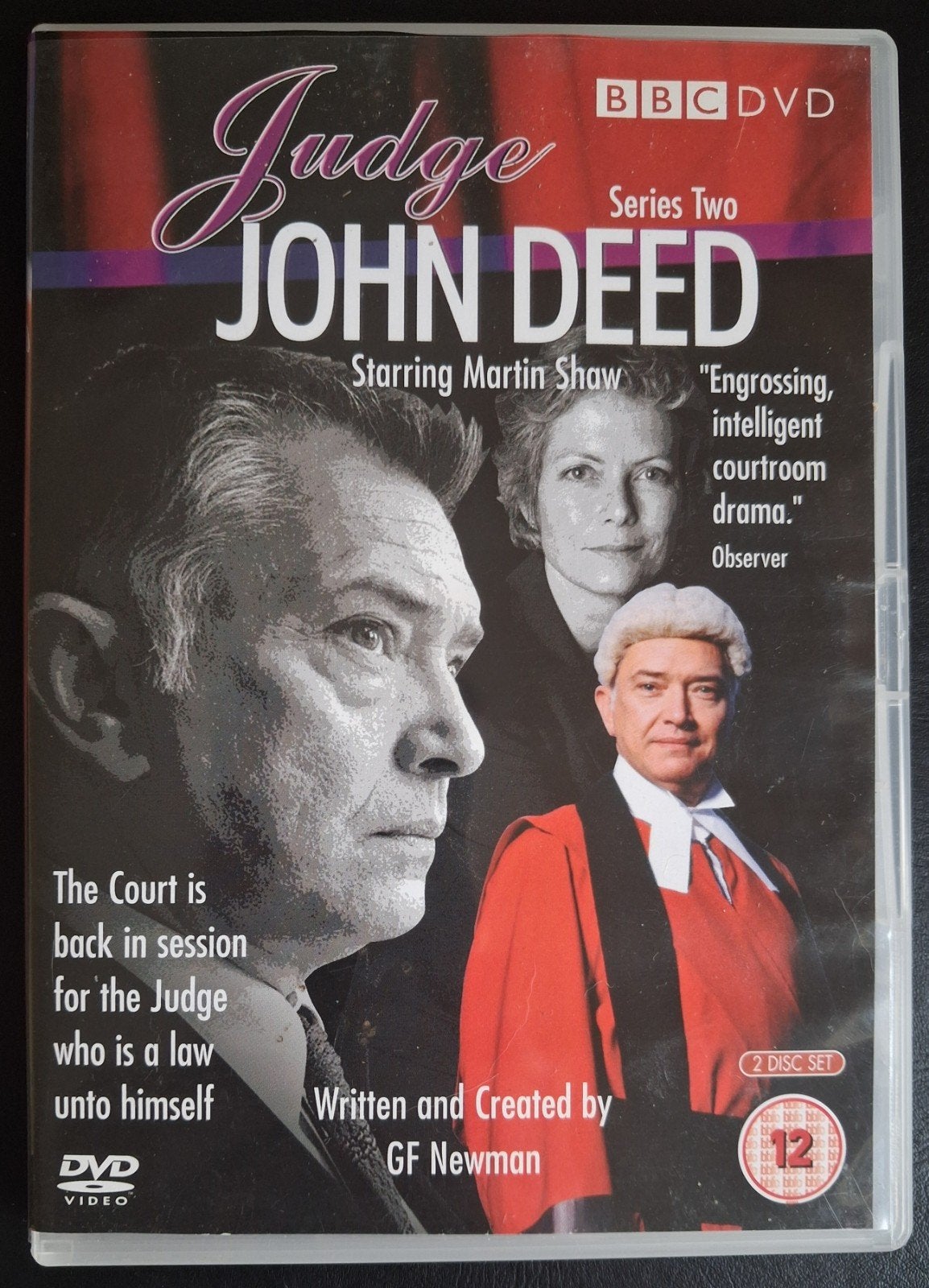 Judge John Deed (2 DVD's) Engels, Cd's en Dvd's, Dvd's | Tv en Series, Zo goed als nieuw, Misdaad, Seizoen 2, Vanaf 12 jaar, Engels