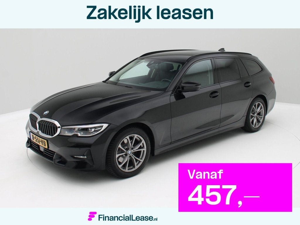 BMW 3 Serie Touring 320i Business Edition Sportline / Leder, Automaat, Achterwielaandrijving, Gebruikt, Euro 6