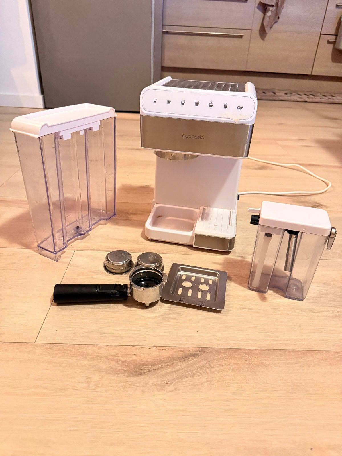 Cecotec Power Espresso 20 Bar - Espresso Apparaat, Afneembaar waterreservoir, Gebruikt, Espresso apparaat, Gemalen koffie
