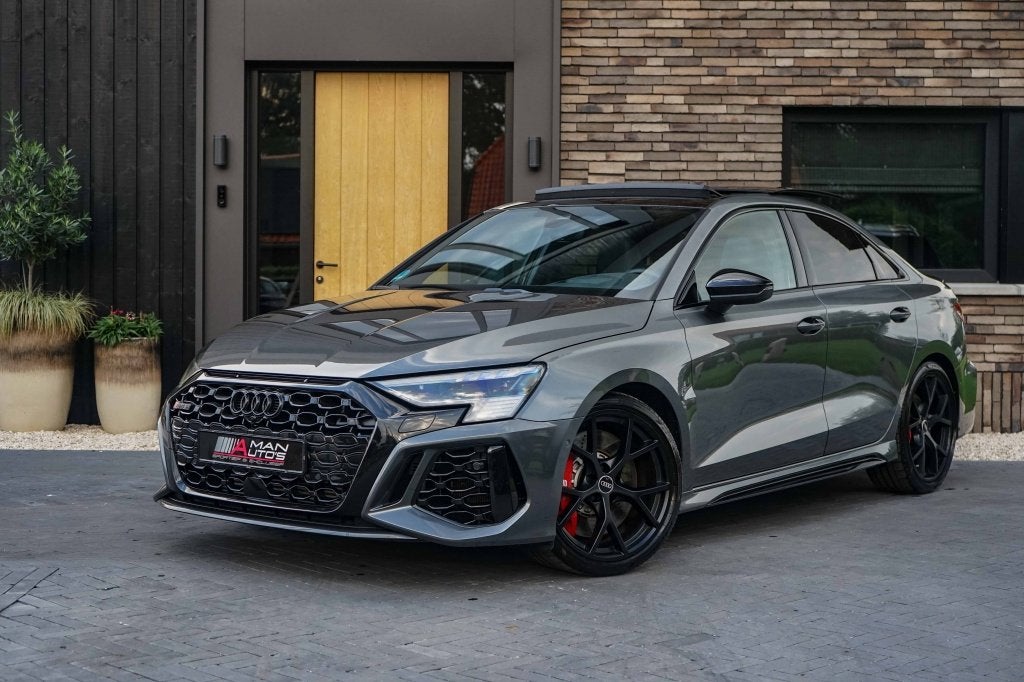 Audi RS3 2.5 TFSI Quattro Limousine MTM465/Pano/RS-Zetels/RS, Auto's, Audi, Automaat, Dealer onderhouden, Gebruikt, Euro 6