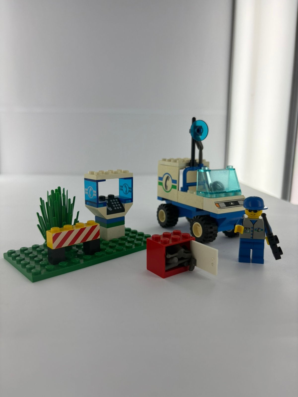 LEGO 6422 Telephone Repair (Town Jr.) - Compleet, Compleet, Gebruikt, Lego, Ophalen of Verzenden