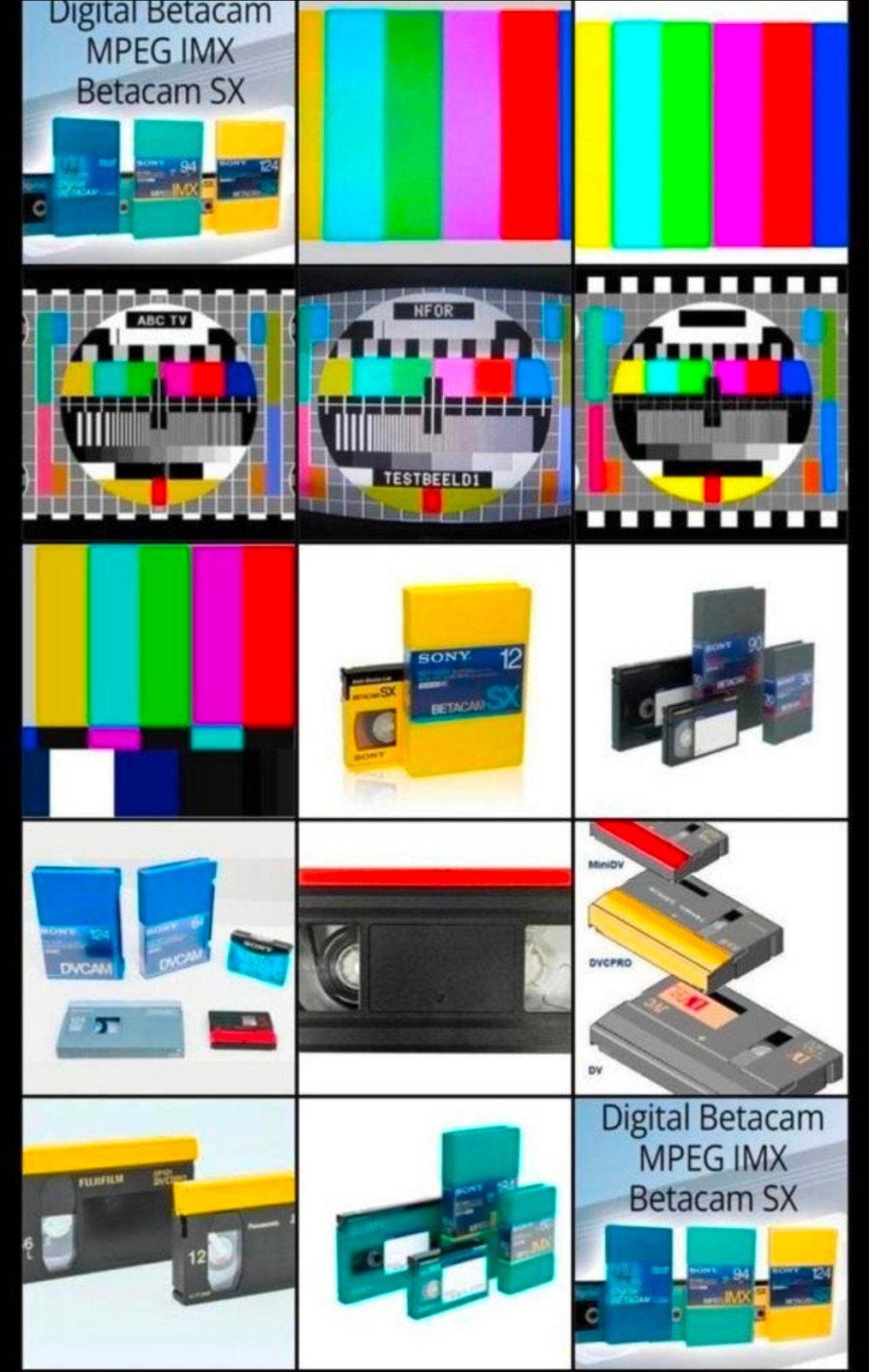Test Video Tape, Ophalen of Verzenden, Nieuw, Videoband