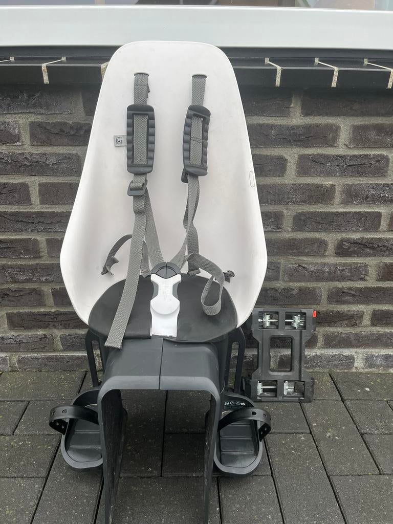 Urban iki achter zitje wit incl adapter, Fietsen en Brommers, Ophalen, Zo goed als nieuw