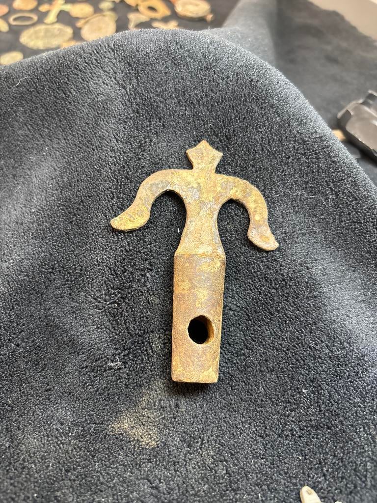 Antieke Tapkraan Sleutel - Decoratief Metaal, Antiek en Kunst, Antiek | Overige Antiek, Ophalen of Verzenden