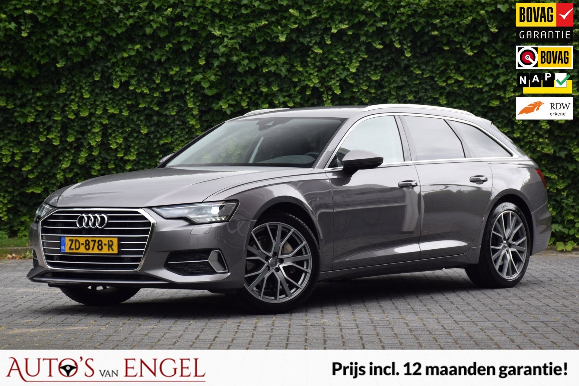 Audi A6 Avant 45 TFSI Sport Lease edition/Garantie/Goed onde, Auto's, Audi, Stof, Gebruikt, 4 cilinders, Zilver of Grijs