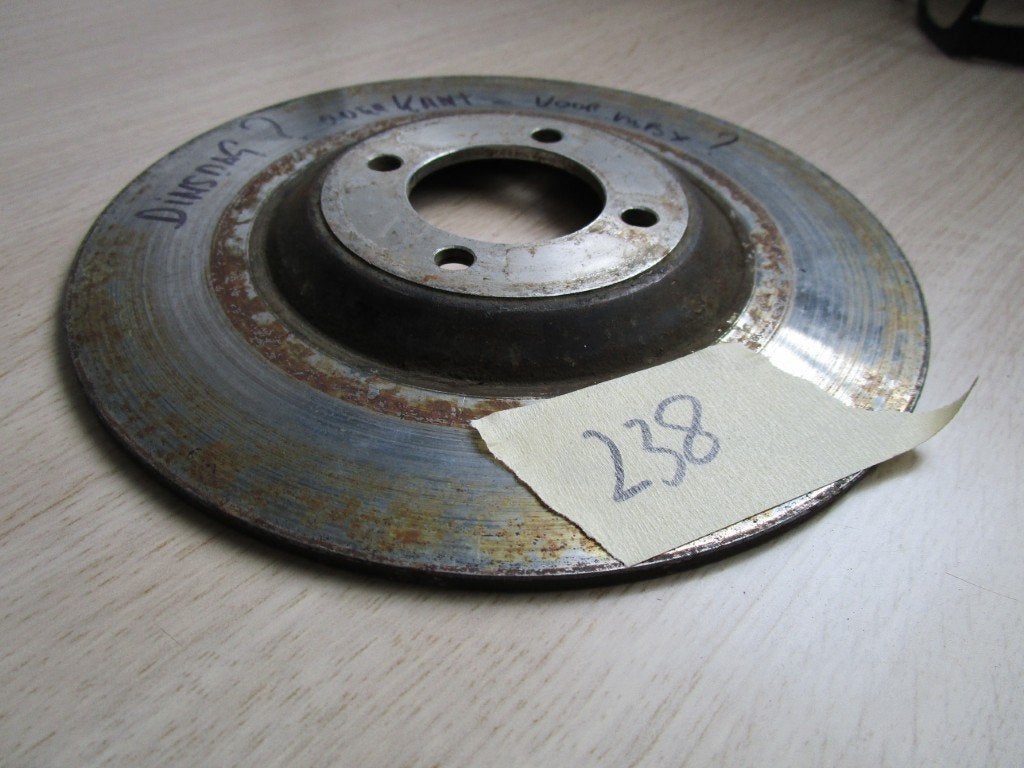 Nr.238: Remschijf auto 2 stuks, Ophalen of Verzenden, Nieuw