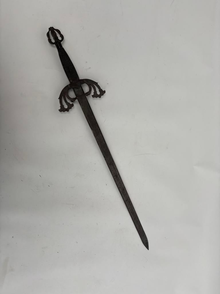 Antiek Spaans leger ponjaard/zwaard, Ophalen, Landmacht, Overige gebieden, Zwaard of Sabel