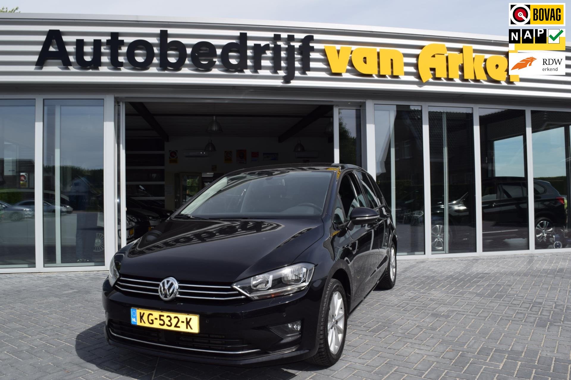 Volkswagen Golf Sportsvan 1.2 TSI Business Edition Connected, Auto's, Volkswagen, Stof, Gebruikt, 4 cilinders, Zwart