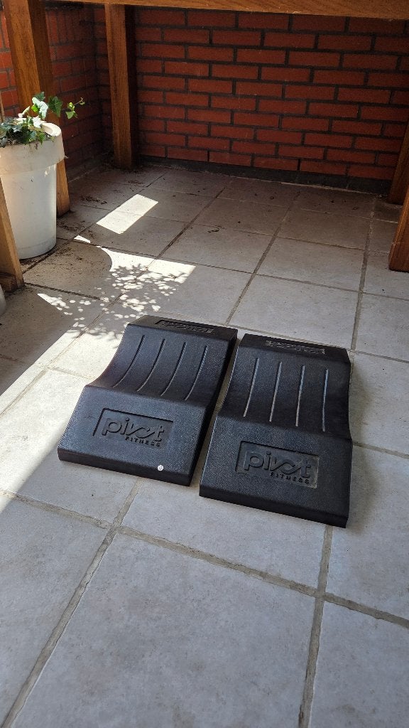 Pivot Fitness Deadlift blocks / blokken, Ophalen, Zo goed als nieuw, Rug, Overige typen