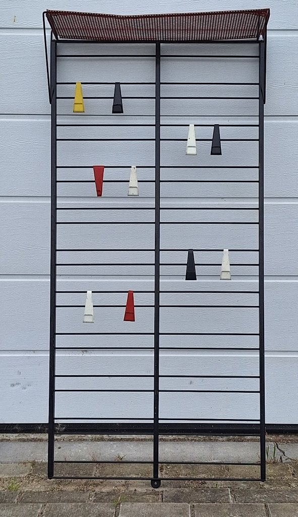 Vintage Pilastro kapstok toonladder, Gebruikt, Minder dan 100 cm, Metaal, Ophalen