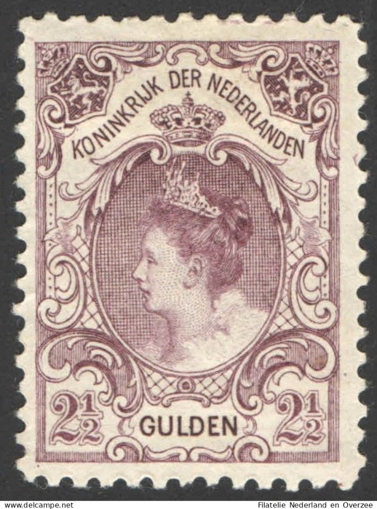 Nederland NVPH nr 78 ongebruikt Koningin Wilhelmina 1899, Ophalen of Verzenden, T/m 1940, Postfris