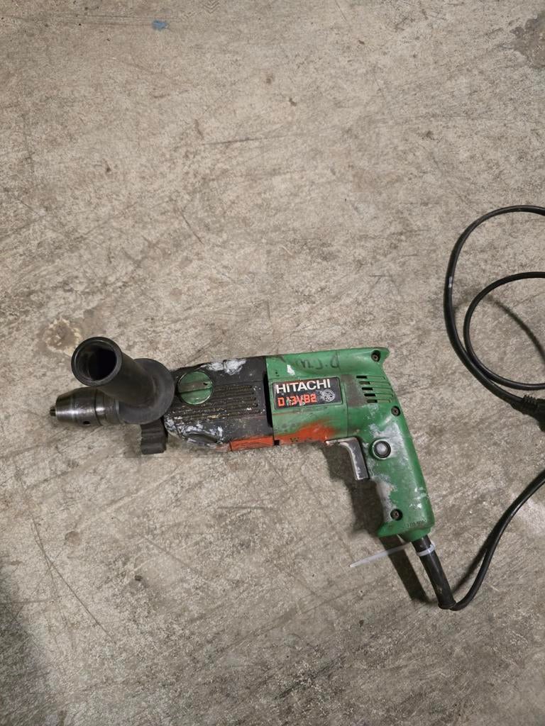 Hitachi D13VB2 boormachine, Ophalen of Verzenden, Gebruikt, Boormachine