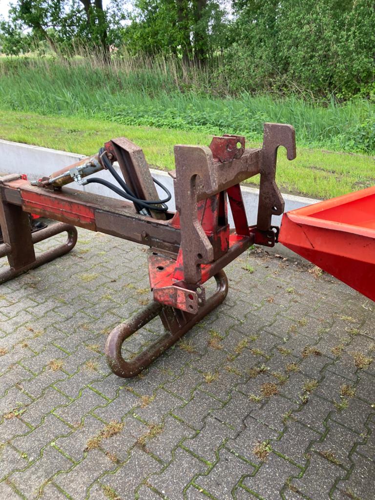 Kunstmeststrooier met hefboom, Ophalen, Akkerbouw, Gewasbescherming en Bemesting