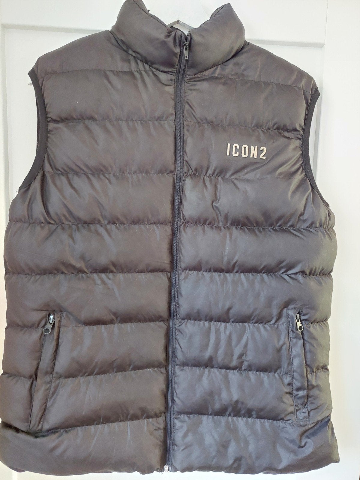 ICON2 Bodywarmer Heren Zwart - Nieuwstaat maat S, Ophalen of Verzenden, Zo goed als nieuw, Maat 46 (S) of kleiner, ICON2