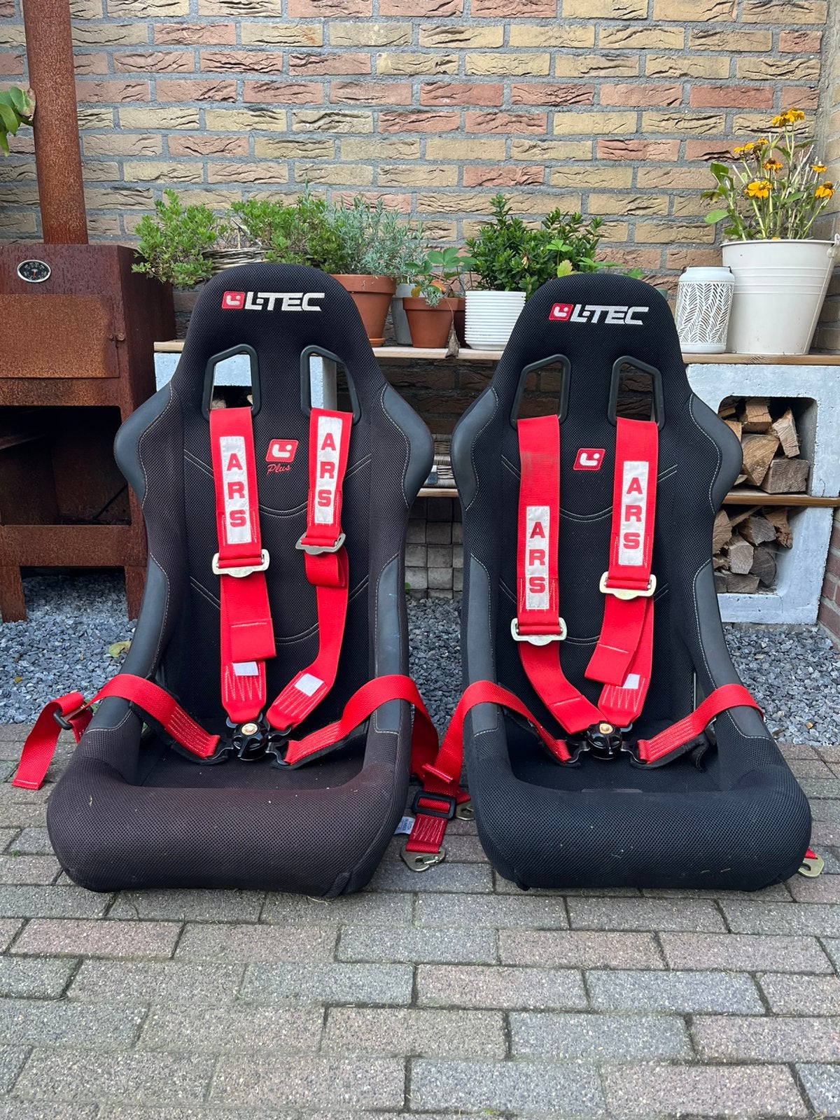 Set Ltec Monaco Pro/Plus Kuipstoelen, Ophalen of Verzenden, Zo goed als nieuw