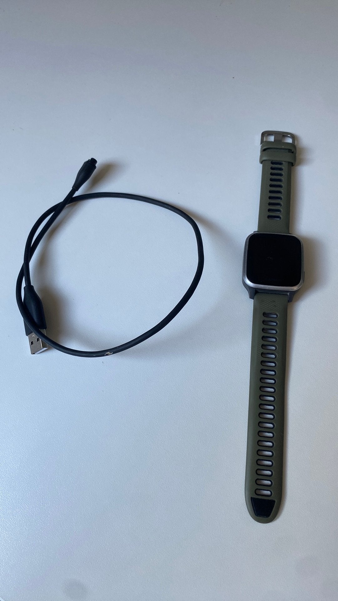Garmin Venu Sq smartwatch, Ophalen of Verzenden, Zo goed als nieuw, Zwart, Android