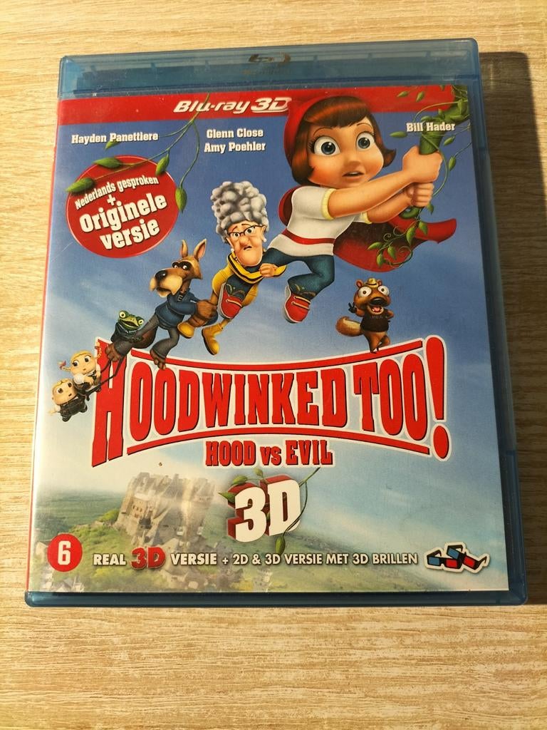 Hoodwinked too blu ray 3d, Ophalen of Verzenden