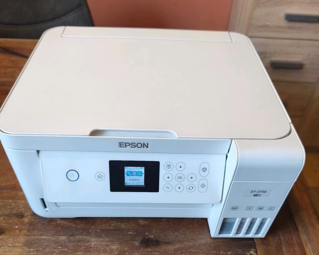Als nieuwe Epson Ecotank printer, ET-2756, Draadloos, Epson, All-in-one, Ophalen of Verzenden
