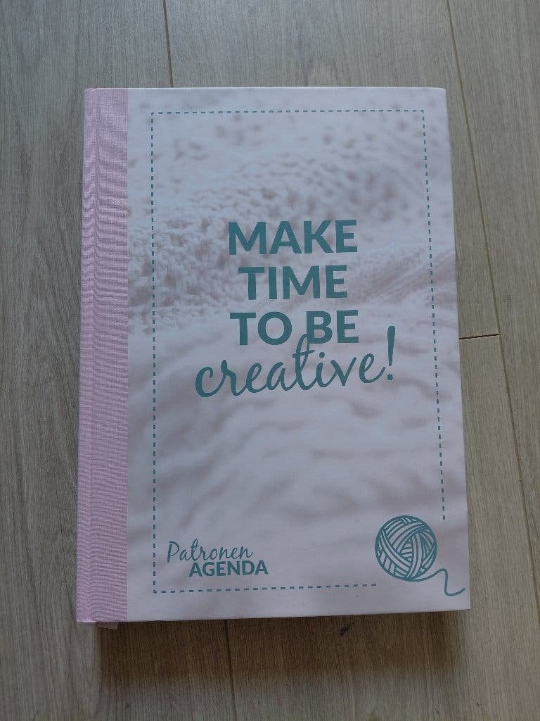 Make time to be creative - Patronen agenda, Ophalen, Zo goed als nieuw, Overige onderwerpen