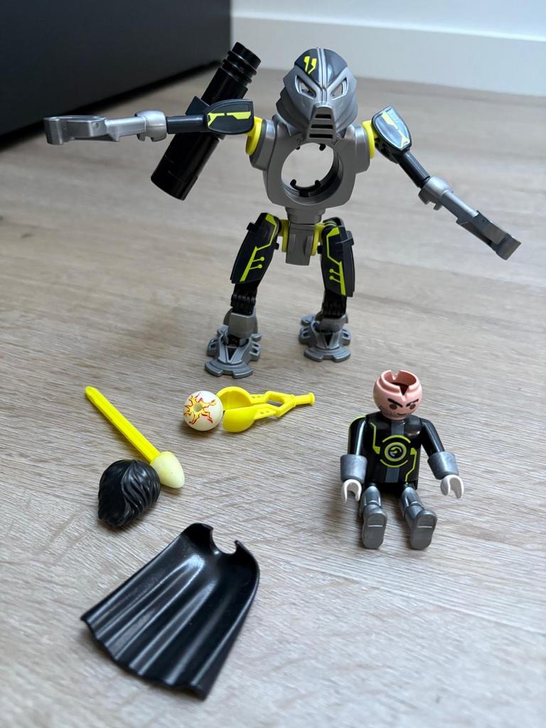Playmobil 5289 Mega Masters Robolaster met figuur, Ophalen, Gebruikt