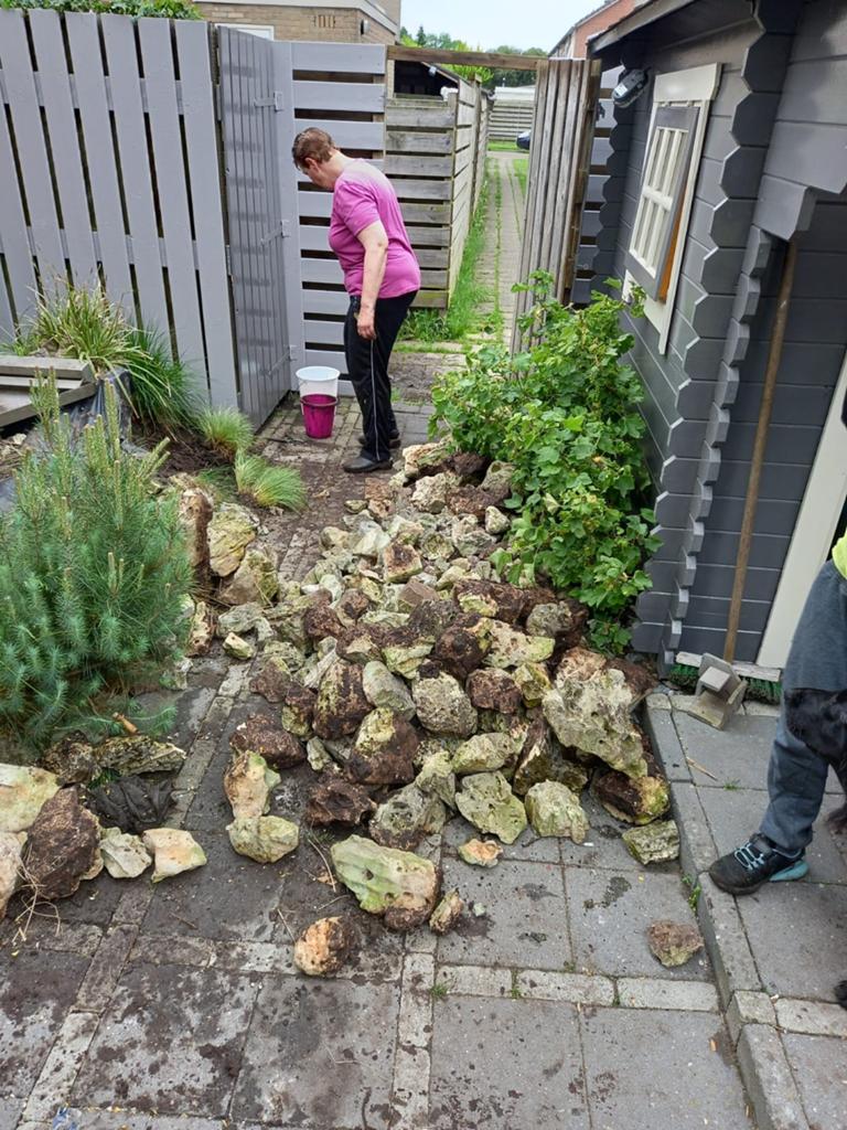 Rots stenen, Tuin en Terras, Ophalen
