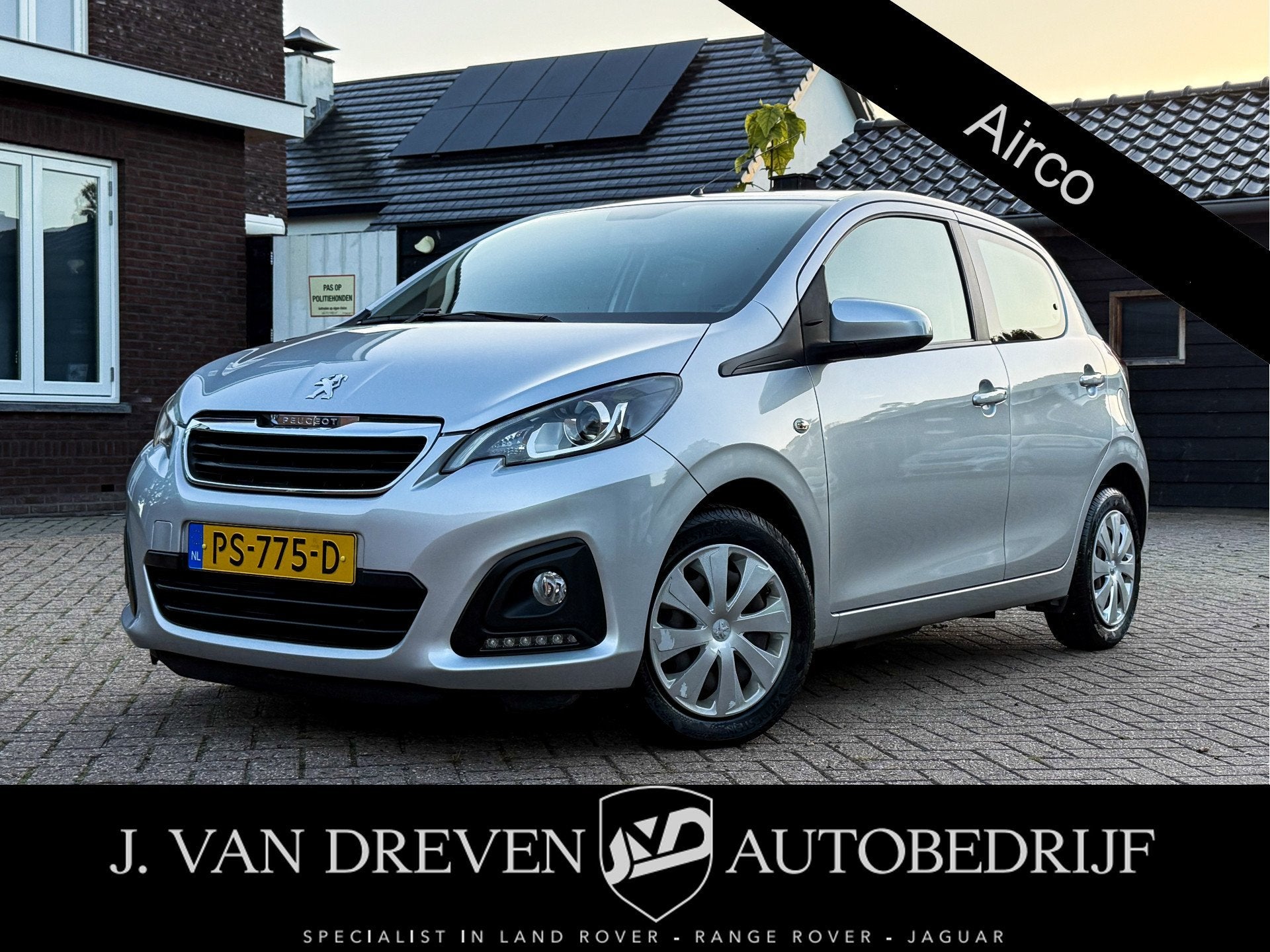 Peugeot 108 1.0 e-VTi Active - Airco, Goed onderhouden, 67 D, Auto's, Voorwielaandrijving, Dealer onderhouden, Gebruikt, Euro 6
