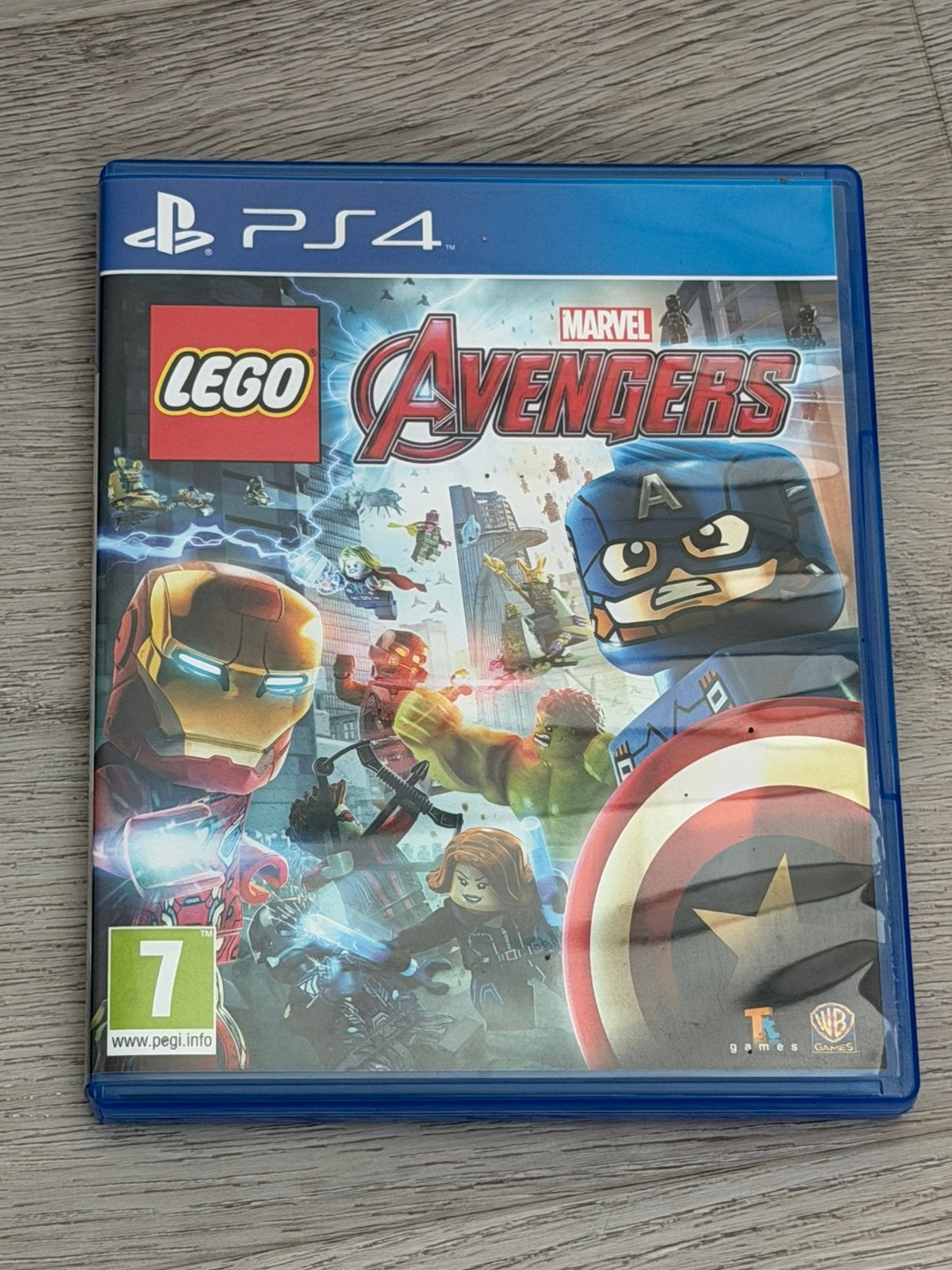 PS4 Lego Marvel Adventures, Avontuur en Actie, 2 spelers, Ophalen of Verzenden, Zo goed als nieuw