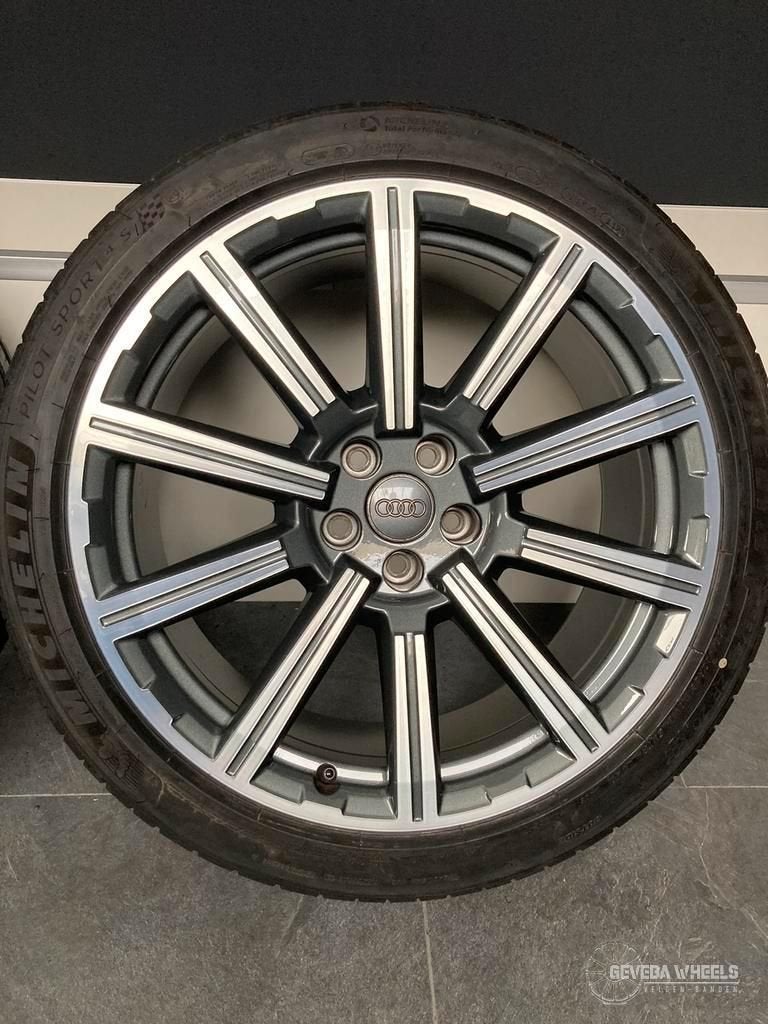 20'' originele Audi Q3 F3 Sportback velgen + banden 5x112, Auto-onderdelen, Banden en Velgen, Gebruikt, 255 mm, -, -