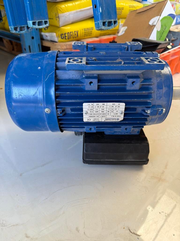 ELECTRAMO Elektromotor 2.2 kW, 2810 RPM, IP55, Doe-het-zelf en Verbouw, Motoren, Gebruikt, Elektromotor, 1800 rpm of meer, Ophalen