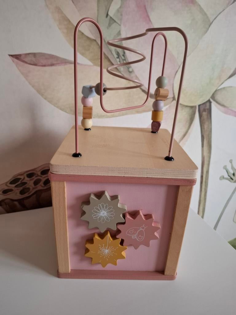 Little Dutch activiteiten kubus, Kinderen en Baby's, Speelgoed | Houten speelgoed, Zo goed als nieuw, Ophalen