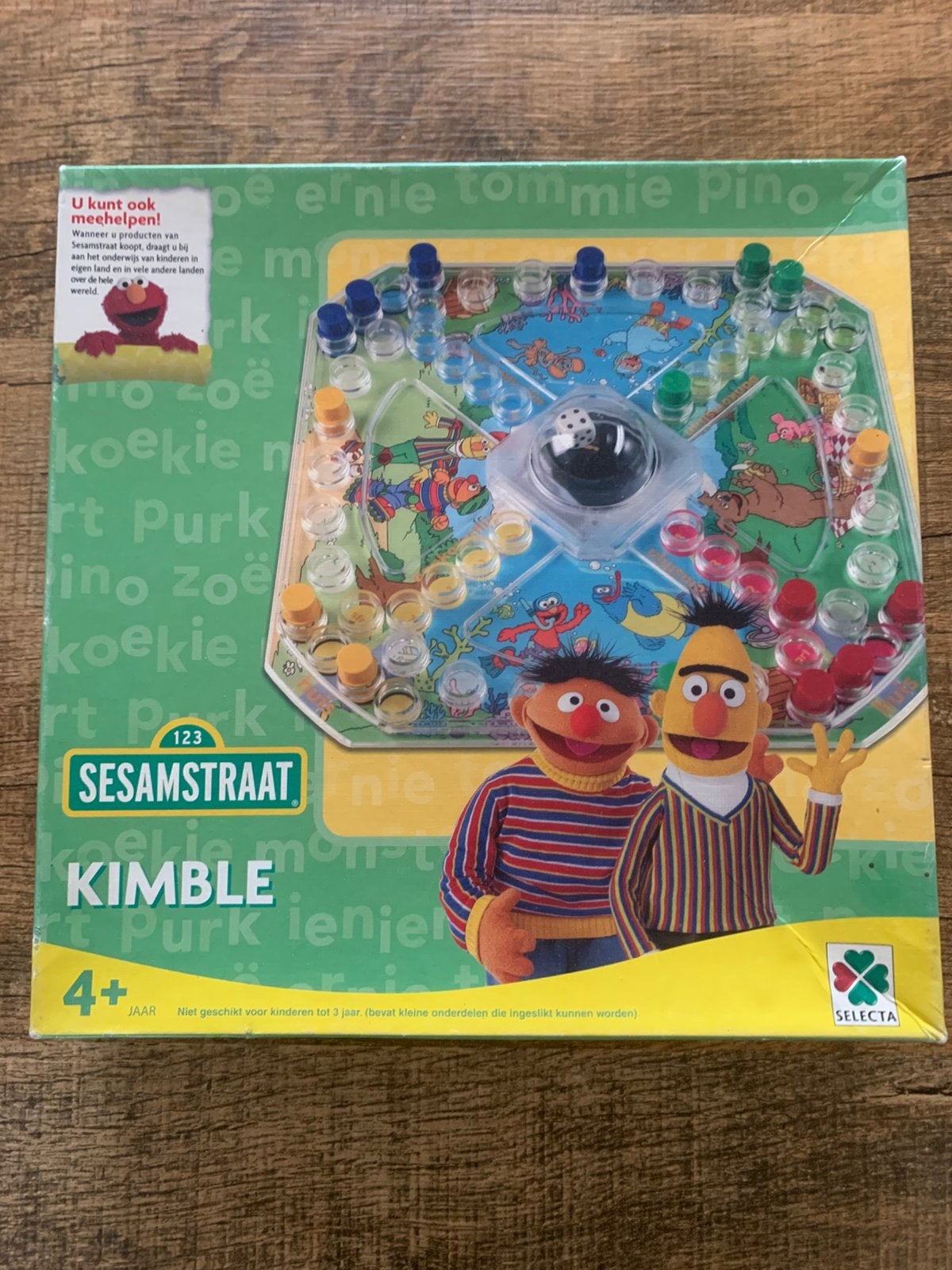Sesamstraat Kimble (Selecta) – Mens Erger Je Niet, Verzenden, Zo goed als nieuw