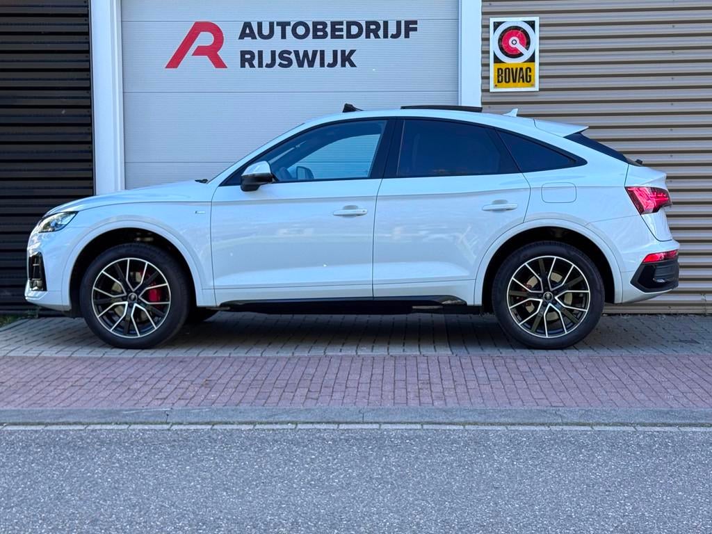 Audi Q5 Sportback 55 TFSI e S edition Competition Pano/B&O/K, Auto's, Automaat, 12 maanden, Gebruikt, 4 cilinders
