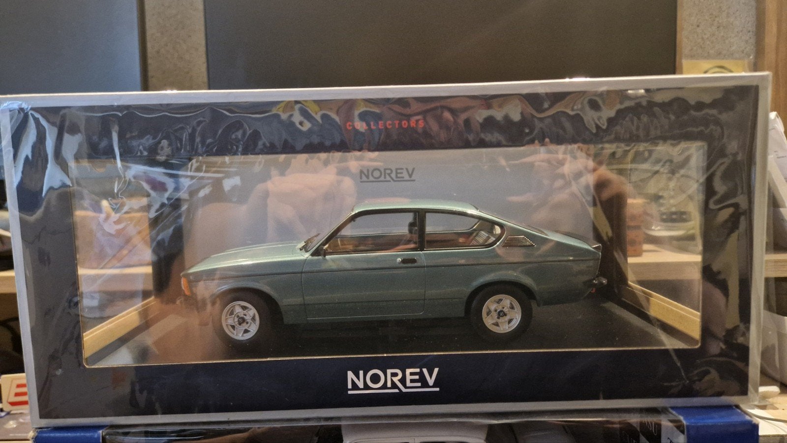 Opel Kadett C Coupé Winterfest Nieuw Norev 1:18 Modelauto, Ophalen of Verzenden, Nieuw, Auto, Norev