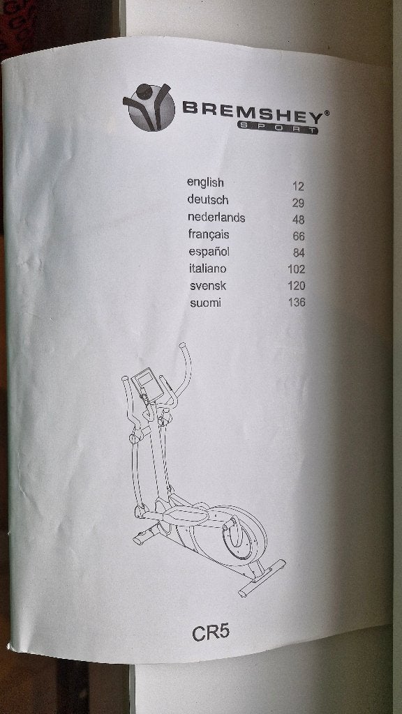 Crosstrainer, Ophalen, Benen, Gebruikt, Crosstrainer