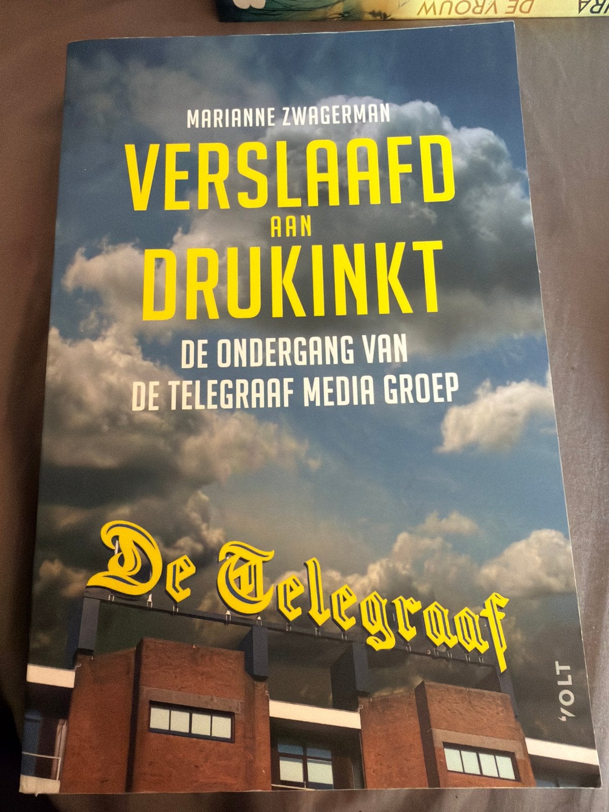 S5.   Marianne Zwagerman - Verslaafd aan drukinkt, Ophalen of Verzenden, Zo goed als nieuw, Marianne Zwagerman