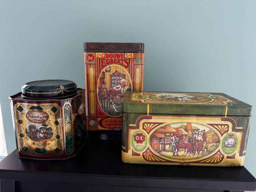 3 DE / Pickwick blikken, Ophalen, Gebruikt, Overige, Douwe Egberts