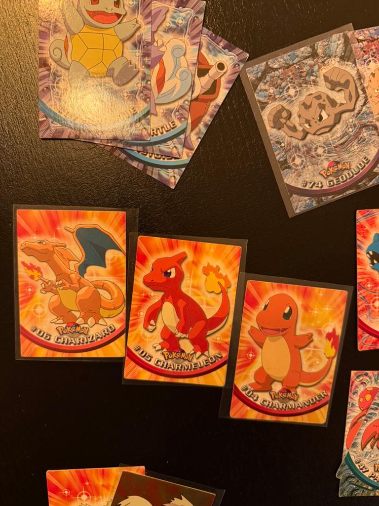 Pokemonkaarten 1995, Ophalen of Verzenden, Meerdere kaarten