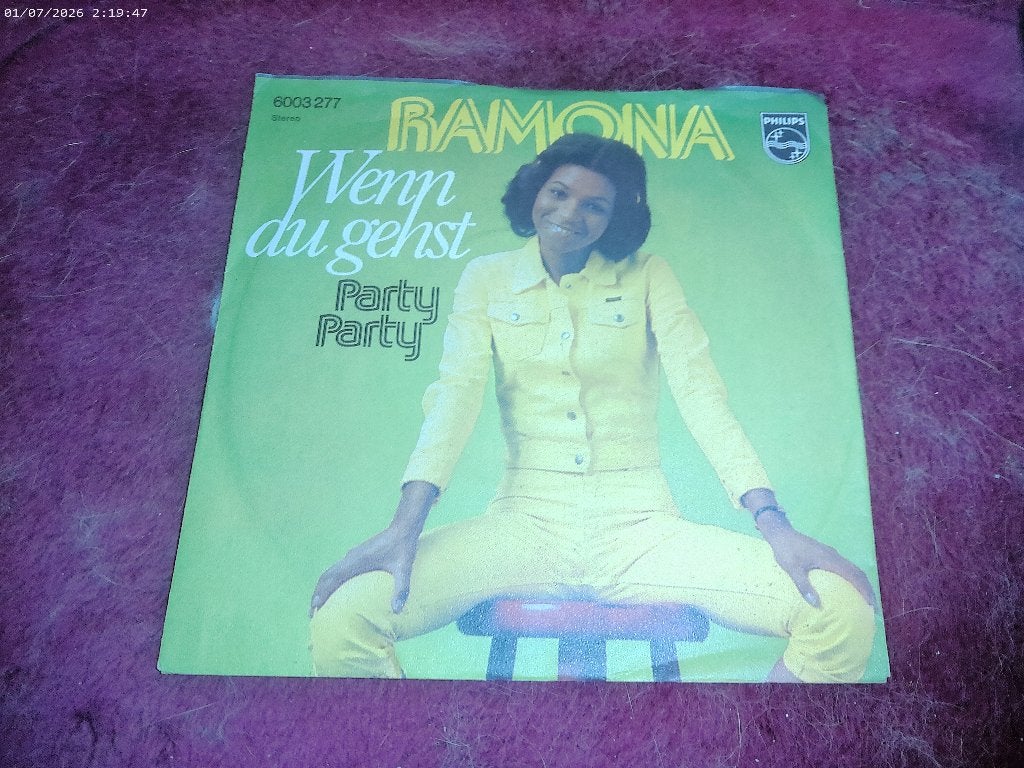 Ramona - Wenn du gehst / party, Cd's en Dvd's, Vinyl Singles, Gebruikt, Fotohoes, 7 inch, Overige typen