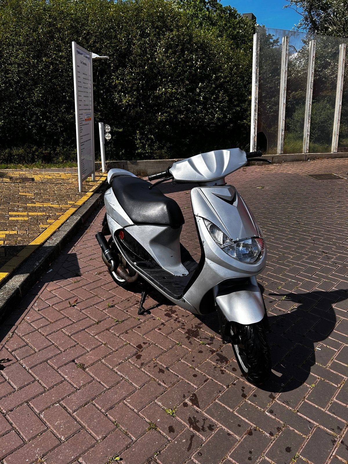 Vivacity scooter met terugloop, Ophalen, Tweetakt, Gebruikt, Peugeot