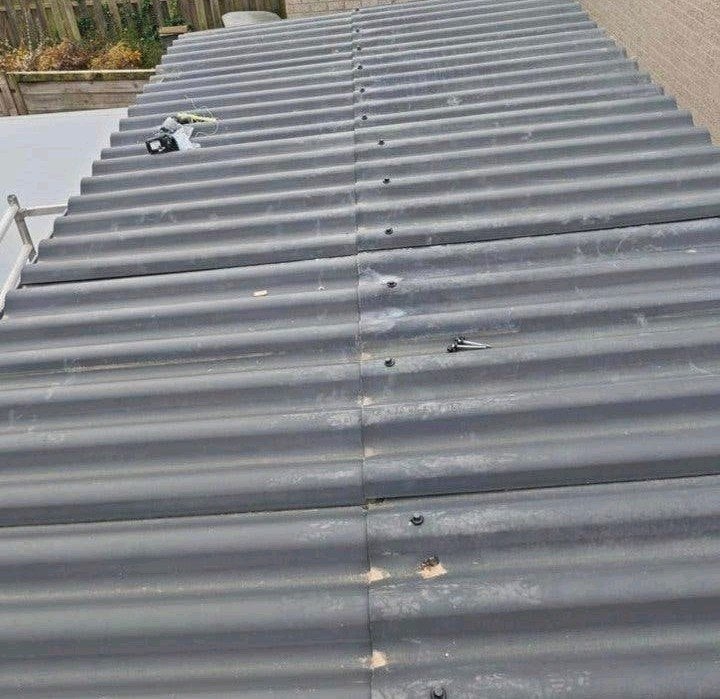 GRATIS OPHALEN 2 cementgebonden vezel golf platen, Ophalen