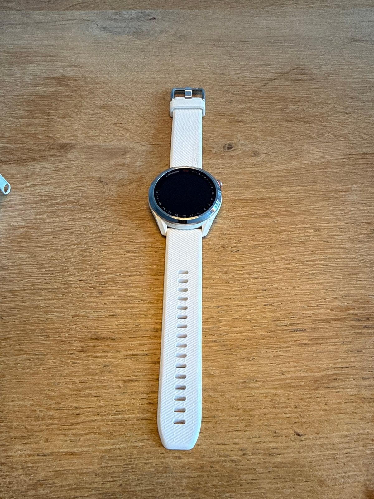 Garmin Approach S42 Golfhorloge - zeer nette staat, Sieraden, Tassen en Uiterlijk, Sporthorloges, Zo goed als nieuw, Android, Wit
