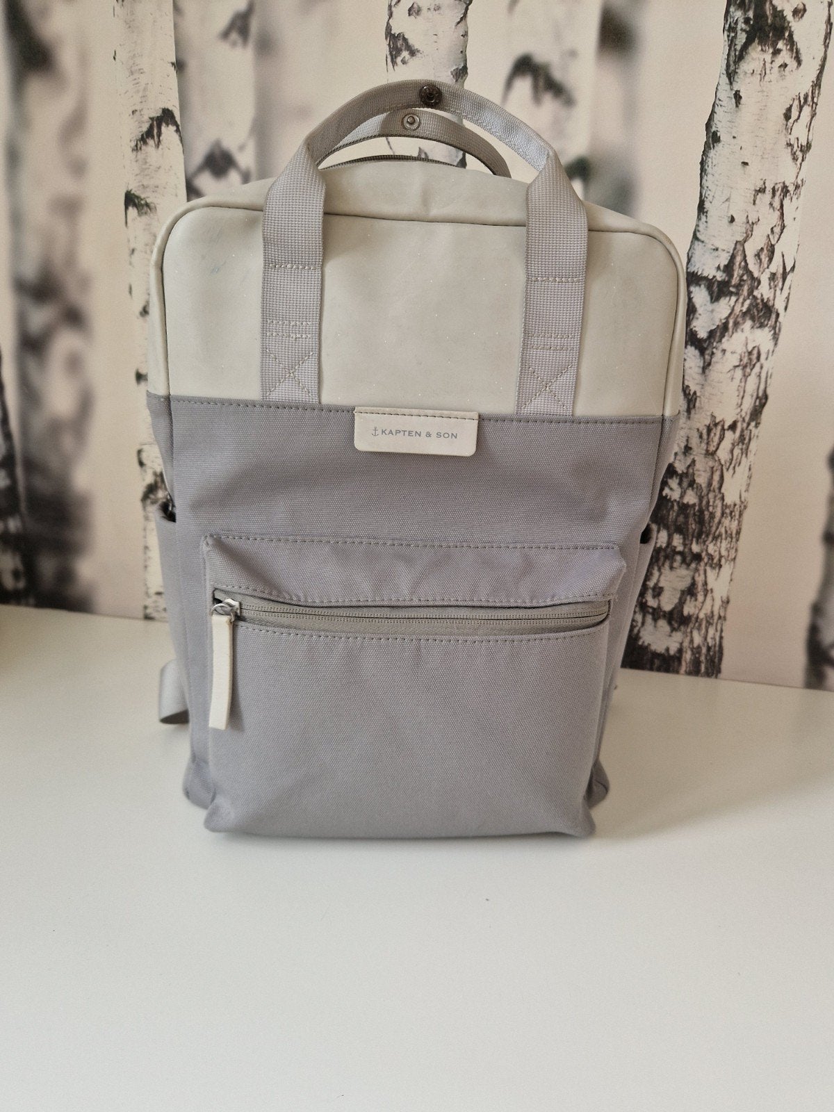 Kapten & Son rugtas, model Bergen, Sieraden, Tassen en Uiterlijk, Tassen | Rugtassen, Ophalen of Verzenden, Zo goed als nieuw