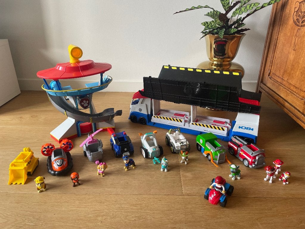Paw Patrol set, Ophalen of Verzenden, Gebruikt