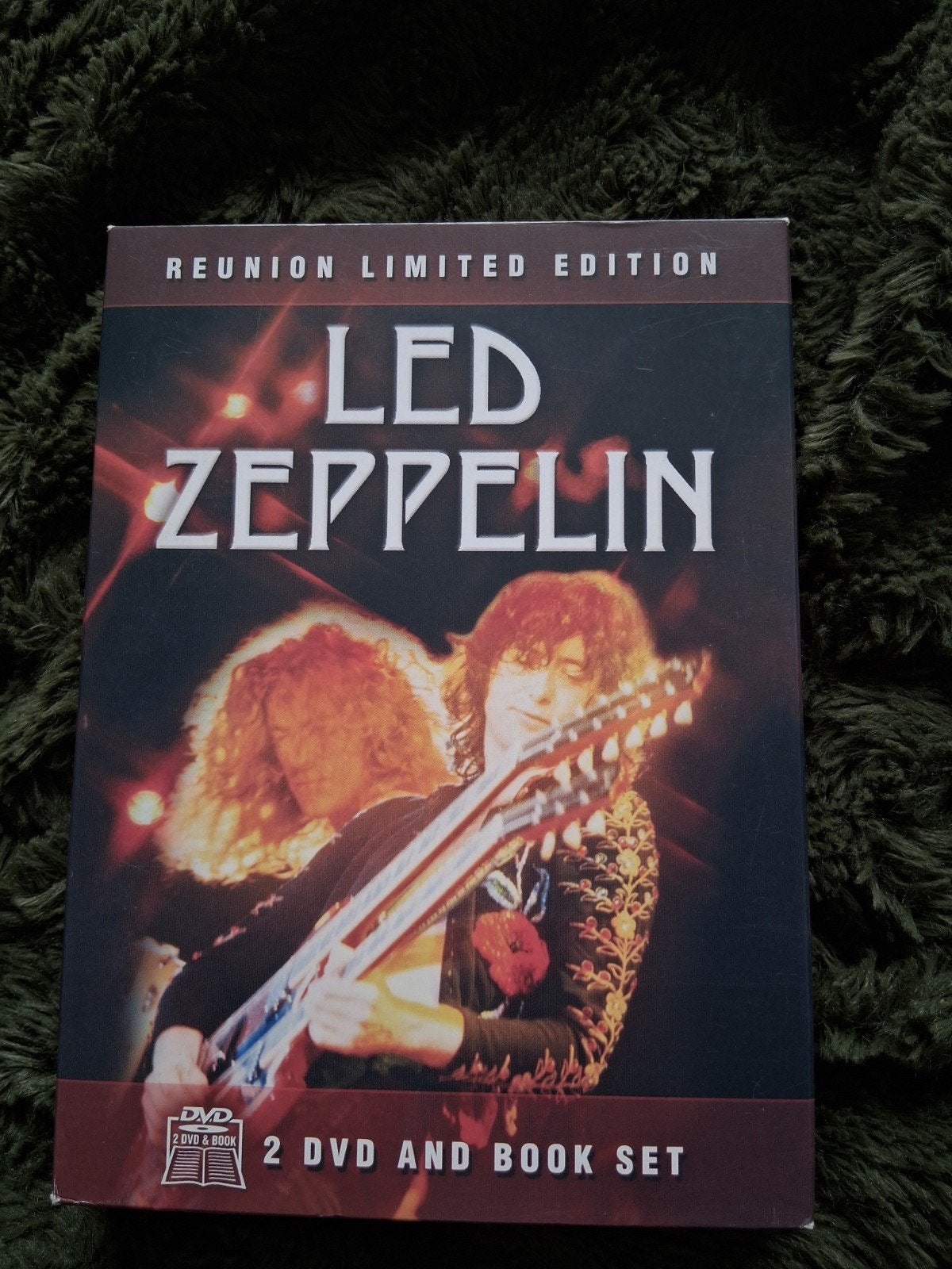Led Zeppelin Reunion limited edition 2DVD en boek set, Alle leeftijden, Ophalen of Verzenden, Zo goed als nieuw